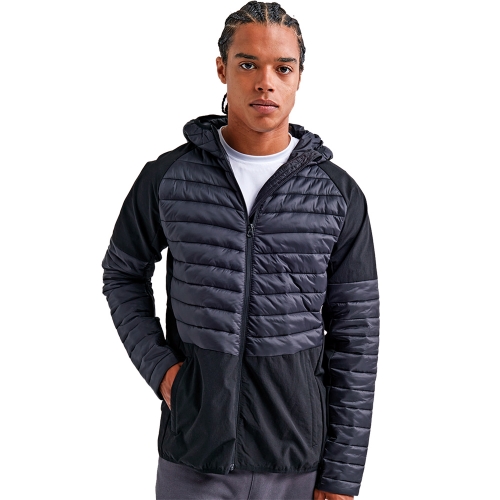 Outdoor Look Mens Insulated Lightweight Hybrid Jacket M- Chest 38', (96.52cm)