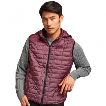 Outdoor Look Mens Honeycomb Hooded Body Warmer Gilet M- Chest 41'