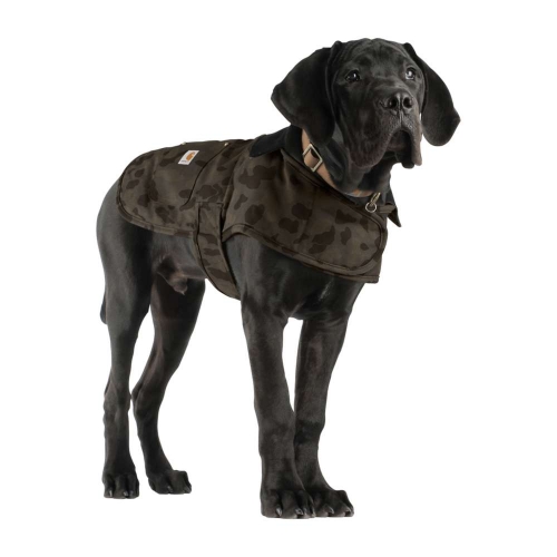 Carhartt Dog Durable Camo Chore Coat Large- Neck 19-26', Chest 28-36'