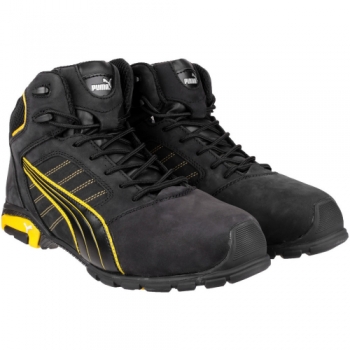 Puma Safety Footwear Mens Amsterdam Mid Leather S3 SRC Safety Boots  UK Size 10.5 (EU 45)