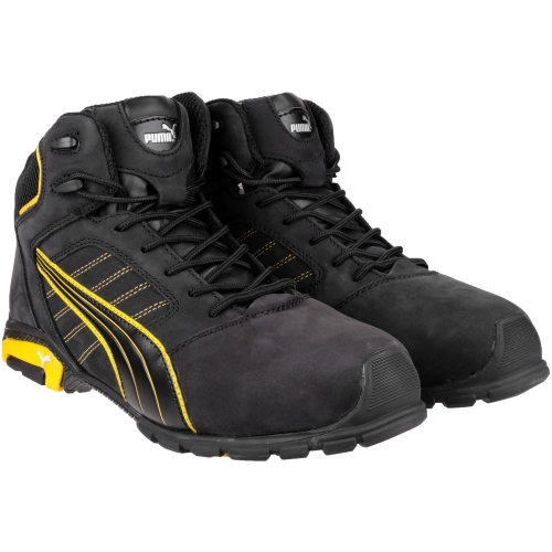 Puma Safety Footwear Mens Amsterdam Mid Leather S3 SRC Safety Boots  UK Size 11 (EU 46)