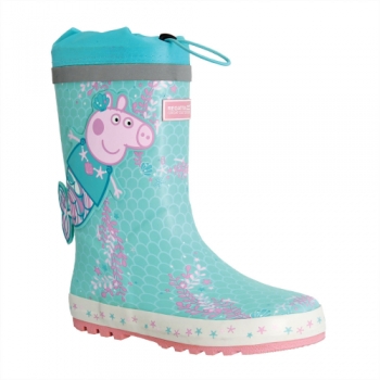 Regatta Boys & Girls Peppa Pig Puddle Wellington Boots UK 6.5