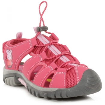 Regatta Girls Peppa Breathable Lightweight Walking Sandals UK Size 4.5