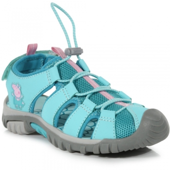 Regatta Girls Peppa Breathable Lightweight Walking Sandals UK Size 8 (EU 27)