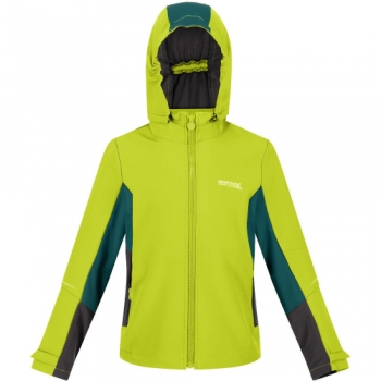 Regatta Boys Acidity V Lightweight Reflective Softshell Coat 7-8 Years - Chest 63-67cm (Height 122-128cm)