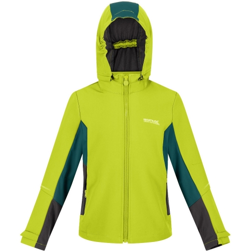 Regatta Boys Acidity V Lightweight Reflective Softshell Coat 7-8 Years - Chest 63-67cm (Height 122-128cm)