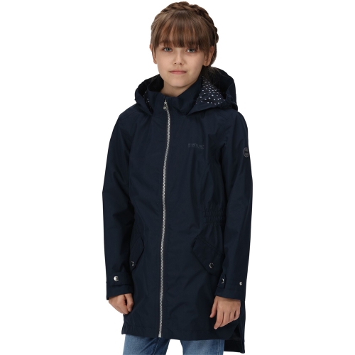 Regatta Girls Talei Waterproof Breathable Jacket 5-6 Years - Chest 59-61cm (Height 110-116cm)