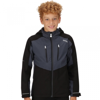 Regatta Boys Highton III Waterproof Breathable Jacket 11-12 Years - Chest 75-79cm