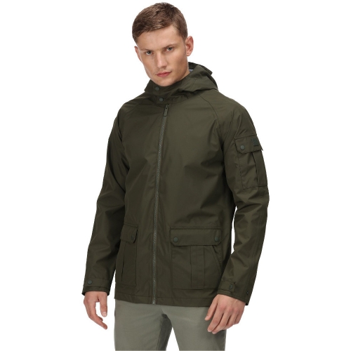 Regatta Mens Bergen Waterproof Breathable Jacket L - Chest 41-42' (104-106.5cm)