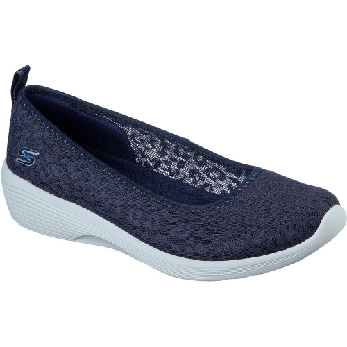 Skechers Womens Arya Wild Insight Slip On Memory Foam Shoes UK Size 8 (EU 41)