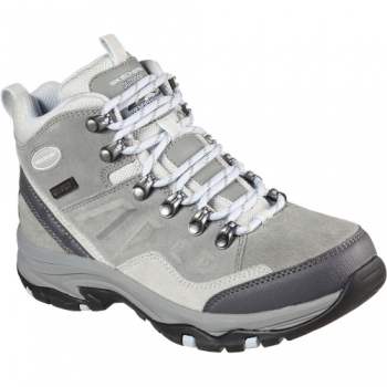 Skechers Womens Trego Rocky Mountain Leather Walking Boots UK Size 4 (EU 37)