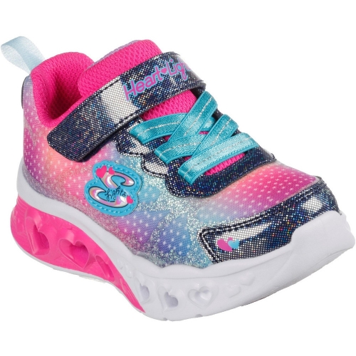 Skechers Girls Flutter Heart Lights Simply Love Trainers UK Size 6 (EU 23)