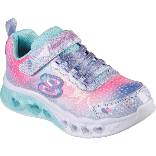 Skechers Girls Flutter Heart Lights Simply Love Trainers UK Size 13.5 (EU 33)