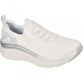 Skechers Womens D Lux Walker Let It Glow Cushioned Trainers UK Size 3 (EU 36)