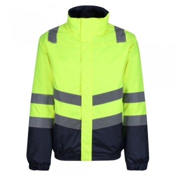 Regatta Professional Mens Hi Vis Reflective Bomber Jacket 3XL- Chest 50', (127cm)