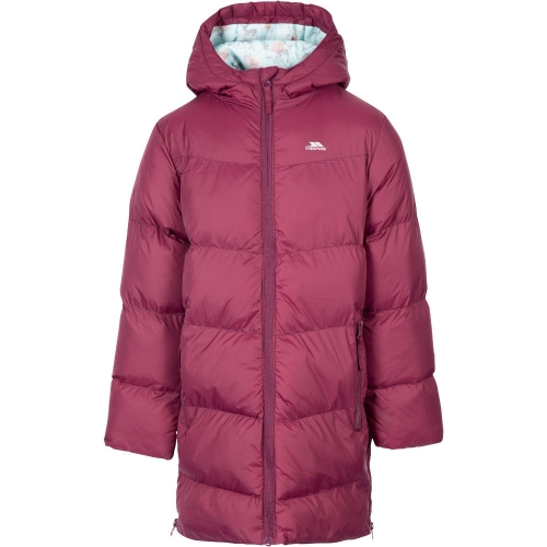 Trespass Girls Pleasing Padded Hooded Insulated Jacket 7-8 years - Height 50', Chest 26' (66cm)