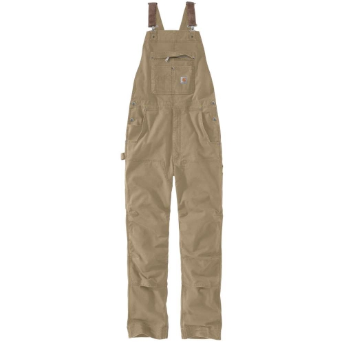 Carhartt Mens Rugged Cotton Spandex Flex Rigby Bib Overalls Waist 46' (113cm), Inside Leg 30' (87cm)