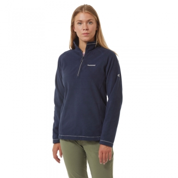 Craghoppers Womens Miska Half Zip Micro Fleece Jacket 10 - Bust 34' (86cm)