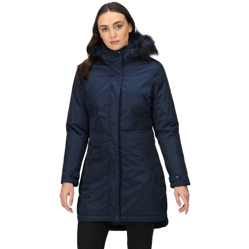 Regatta Womens Lyanna Waterproof Breathable Parka Coat 12 - Bust 36' (92cm)