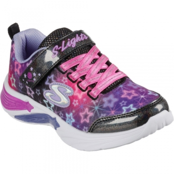 Skechers Girls Star Sparks Light Up Sporty Trainers UK Size 13.5 (EU 33)