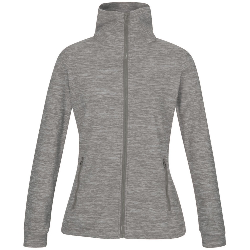 Regatta Womens Everleigh Marl Full Zip Jumper 12 - Bust 36' (92cm)