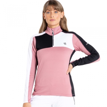 Dare 2B Womens Default III Core Stretch 1/4 Zip Top UK 14 - Bust 38', (97cm)