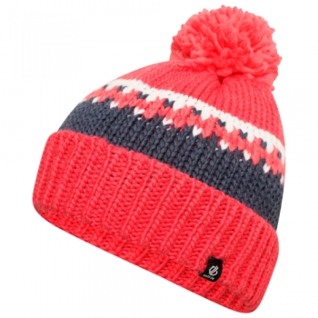 Dare 2B Girls Boffin II Fleece Lined Pom Pom Beanie Hat 11-13 Years