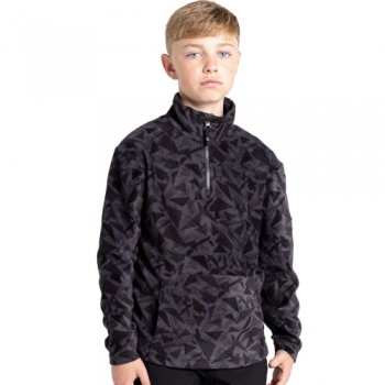 Dare 2B Boys Cushy Pullover Half Zip Fleece Jacket 7-8 Years - Chest 63-67cm (Height 122-128cm)