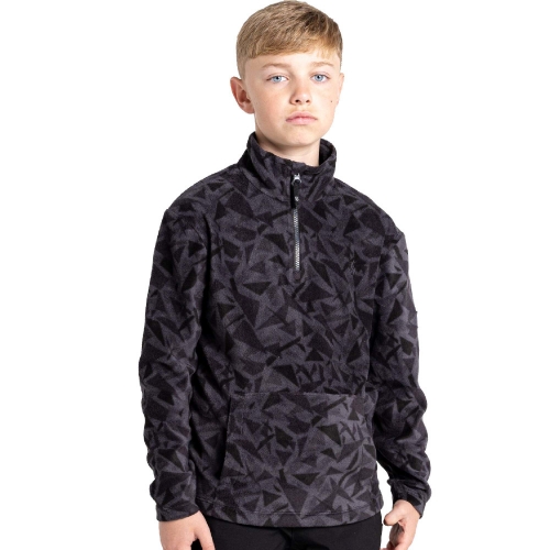 Dare 2B Boys Cushy Pullover Half Zip Fleece Jacket 7-8 Years - Chest 63-67cm (Height 122-128cm)