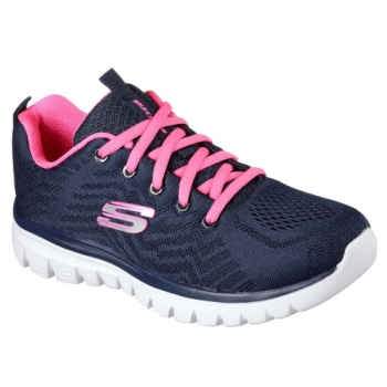 Skechers Womens Graceful Get Connected Sports Trainers UK Size 7 (EU 40)