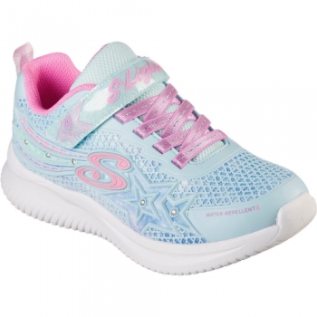 Skechers Girls Jumpsters Wishful Star Light Up Trainers UK Size 13.5 (EU 33)