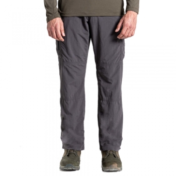 Craghoppers Mens NosiLife Cargo Walking Trousers 32L - Waist 32' (81cm), Inside Leg 33'