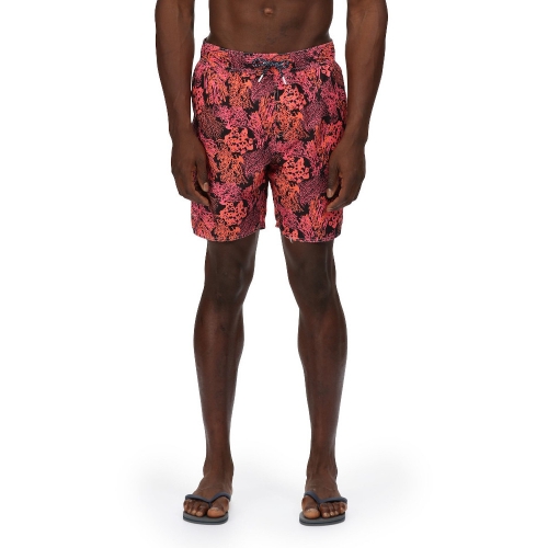 Regatta Mens Hamza Quick Drying Printed Swimming Shorts XXL- Waist 41-43' (104-109cm)