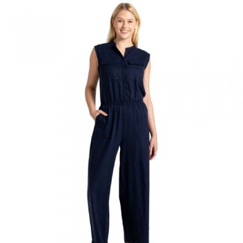 Craghoppers Womens Maxima Nosibotanical Summer Jumpsuit 10 - Bust 34' (86cm)