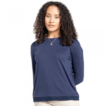 Craghoppers Womens Magnolia Lightweight Long Sleeve Top 10 - Bust 34' (86cm)