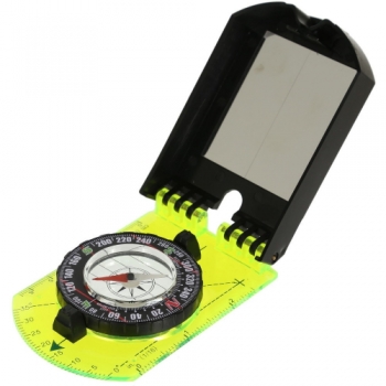 Regatta Yellow Folding Lightweight Compact Camping Compass One Size