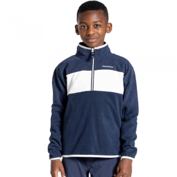 Craghoppers Boys Linden Half Zip Relaxed Fit Fleece Jacket 9-10 Years - Chest 27.25-28.75' (69-73cm)