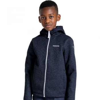 Craghoppers Boys Shiloh Hooded Relaxed Fit Fleece Jacket 11-12 Years - Chest 29.5-31' (75-79cm)