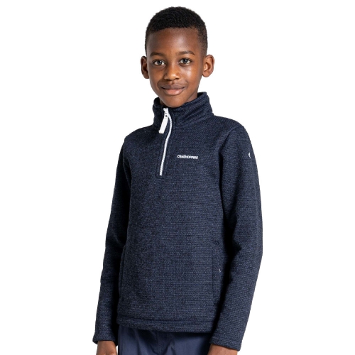 Craghoppers Boys Shiloh Half Zip Relaxed Fit Fleece Jacket 11-12 Years - Chest 29.5-31' (75-79cm)