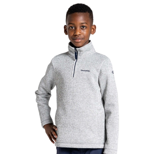 Craghoppers Boys Shiloh Half Zip Relaxed Fit Fleece Jacket 7-8 Years - Chest 24.75-26.5' (63-67cm)