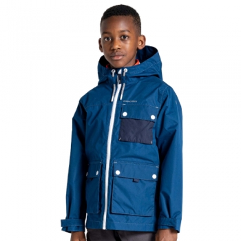 Craghoppers Boys Carter Hooded Relaxed Fit Waterproof Jacket 11-12 Years - Chest 29.5-31' (75-79cm)