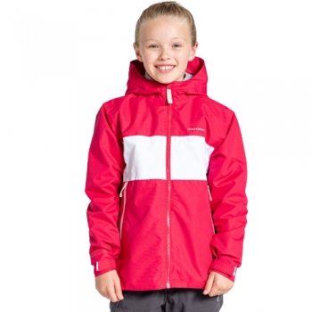 Craghoppers Girls Bellamy Waterproof Reflective Jacket 11-12 Years - Chest 29.5-31' (75-79cm)