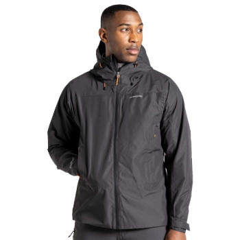 Craghoppers Mens Creevey Waterproof Breathable Hooded Jacket L - Chest 42' (107cm)