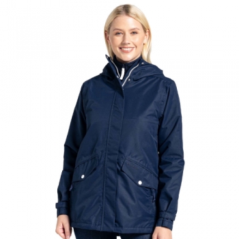 Craghoppers Womens Otina Waterproof Breathable Jacket 12 - Bust 36' (91cm)