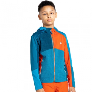 Dare 2B Boys Hero Core Stretch Quick Dry Full Zip Hoodie 3-4 Years - Chest 55-57cm (Height 98-104cm)