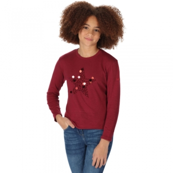 Regatta Girls Wenbie III Cotton Long Sleeve T Shirt 11-12 Years- Chest 30-31', (75-79cm)