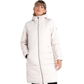 Dare 2B Womens Reputable Long Length II Padded Coat UK 10- Bust 36', (92cm)