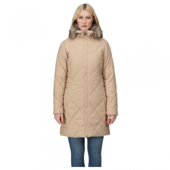 Regatta Womens Fritha II Long Length Padded Coat 10 - Bust 34' (86cm)