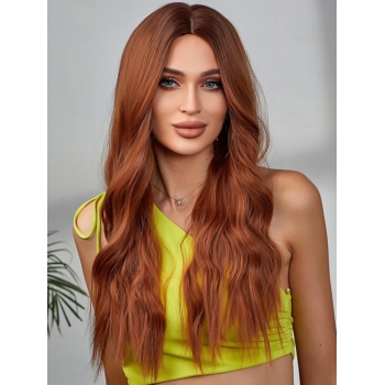 zaful Long Wavy Fluffy Heat Resistant Fiber Wig