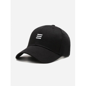 Contrast Embroidered Baseball Cap